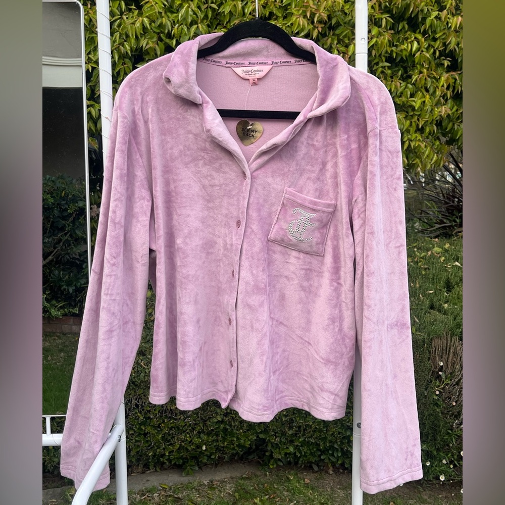Juicy Couture Lavender Velour Sleep set